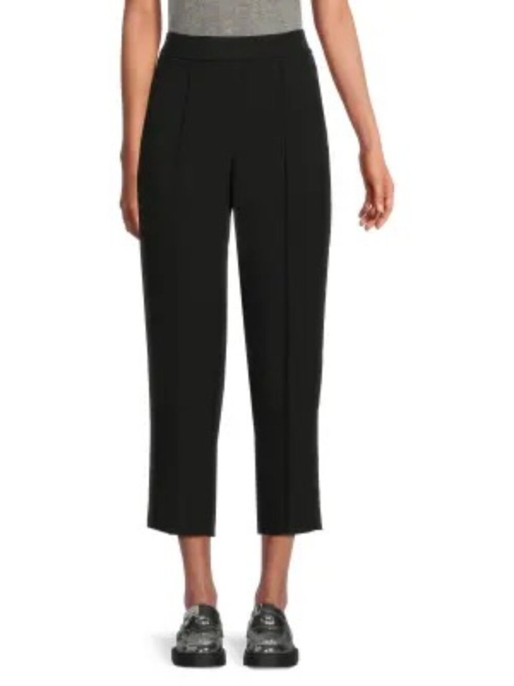 VINCE TAPERED CROOPPED Black PANTS